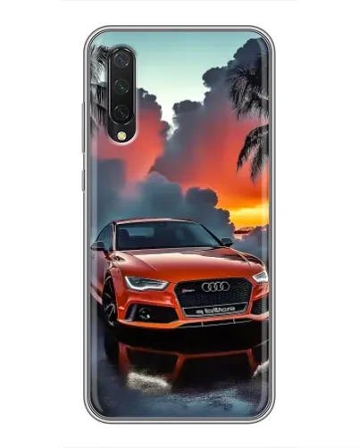 Чехол для Xiaomi Mi 9 Lite с картинкой «Audi — закат» Чехол для Xiaomi Mi 9 Lite с картинкой «Audi — закат»