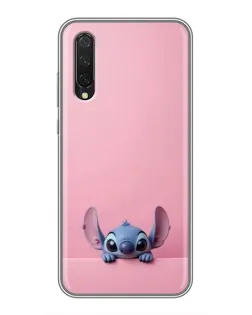 Чехол для Xiaomi Mi 9 Lite с картинкой «Stitch выглядывает» Чехол для Xiaomi Mi 9 Lite с картинкой «Stitch выглядывает»
