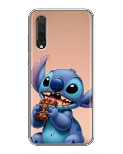 Чехол для Xiaomi Mi 9 Lite с картинкой «Стич ест шоколад» Чехол для Xiaomi Mi 9 Lite с картинкой «Стич ест шоколад»