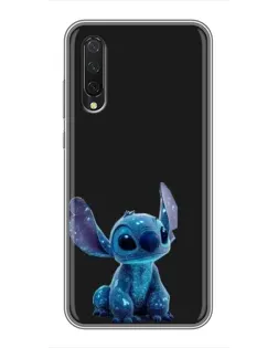 Чехол для Xiaomi Mi 9 Lite с картинкой «Стич на черном» Чехол для Xiaomi Mi 9 Lite с картинкой «Стич на черном»