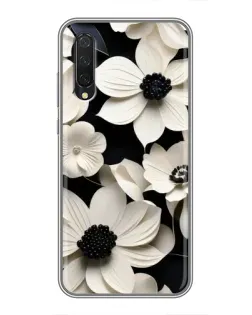 Чохол для Xiaomi Mi 9 Lite з картинкою «Об'ємні білі квіти» Чохол для Xiaomi Mi 9 Lite з картинкою «Об'ємні білі квіти»