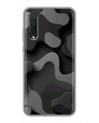 Чехол для Xiaomi Mi 9 Lite с картинкой «Темный абстрактный камуфляж» Чехол для Xiaomi Mi 9 Lite с картинкой «Темный абстрактный камуфляж»