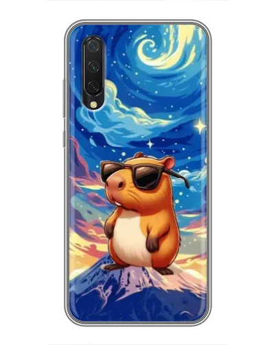 Чехол для Xiaomi Mi 9 Lite с картинкой «Капибара Ван Гога» Чехол для Xiaomi Mi 9 Lite с картинкой «Капибара Ван Гога»