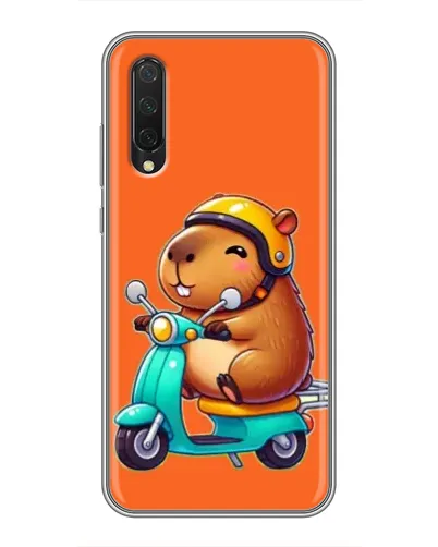 Чехол для Xiaomi Mi 9 Lite с картинкой «Капибара на скутере» Чехол для Xiaomi Mi 9 Lite с картинкой «Капибара на скутере»