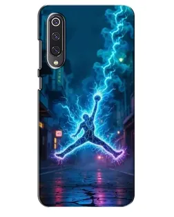 Чехол для Xiaomi Mi 9 SE с картинкой «Jordan Gold Jumpman»