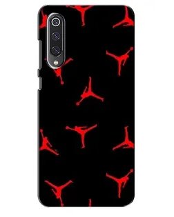 Чехол для Xiaomi Mi 9 SE с картинкой «Jordan Red Pattern»