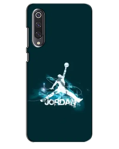 Чехол для Xiaomi Mi 9 SE с картинкой «Jordan Blue Fire» Чехол для Xiaomi Mi 9 SE с картинкой «Jordan Blue Fire»