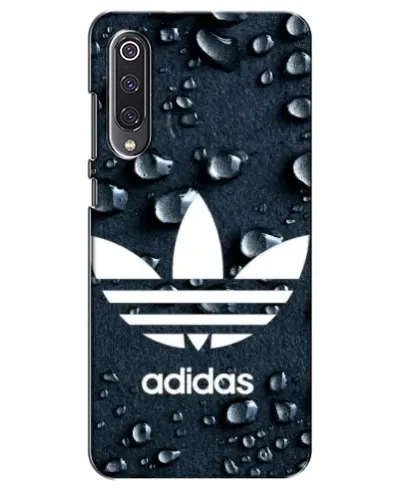 Чехол для Xiaomi Mi 9 SE с картинкой «Adidas Trefoil Blue»