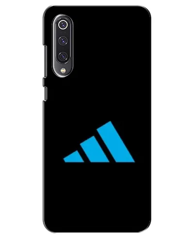 Чехол для Xiaomi Mi 9 SE с картинкой «Adidas Cyan Logo»