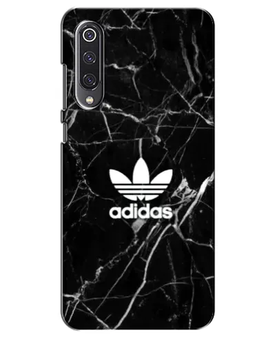 Чехол для Xiaomi Mi 9 SE с картинкой «Белый мрамор Adidas»