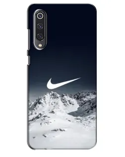 Чехол для Xiaomi Mi 9 SE с картинкой «Nike — зимние горы»