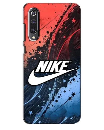 Чехол для Xiaomi Mi 9 SE с картинкой «Градиентный принт Найк»