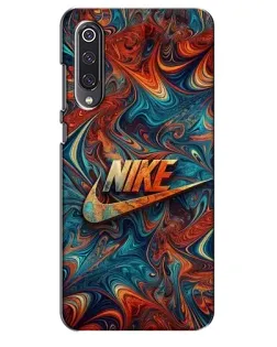 Чехол для Xiaomi Mi 9 SE с картинкой «Nike в абстракции»