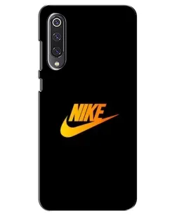 Чехол для Xiaomi Mi 9 SE с картинкой «Золотой логотип Nike»