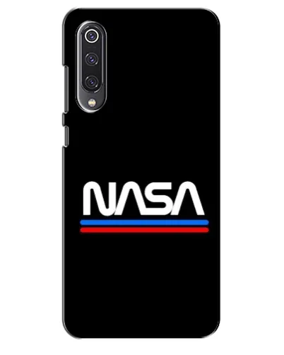 Чехол для Xiaomi Mi 9 SE с картинкой «NASA — классика Red Blue»