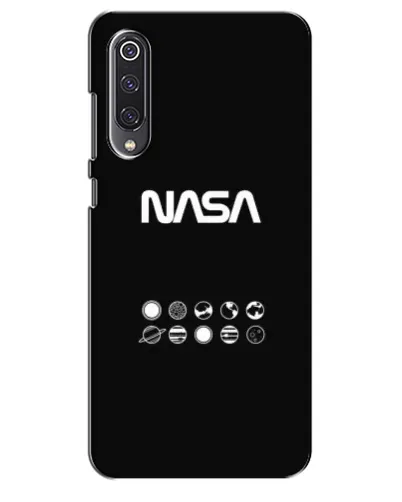 Чехол для Xiaomi Mi 9 SE с картинкой «NASA — технический принт»