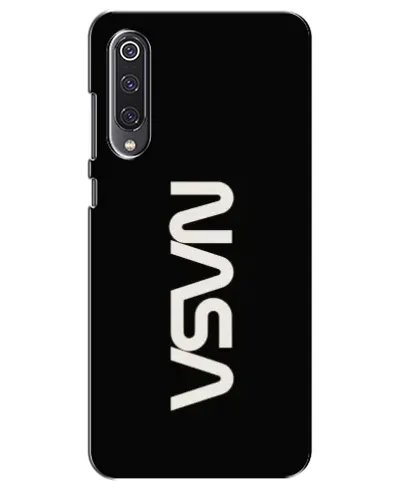 Чехол для Xiaomi Mi 9 SE с картинкой «NASA — вертикальный логотип»
