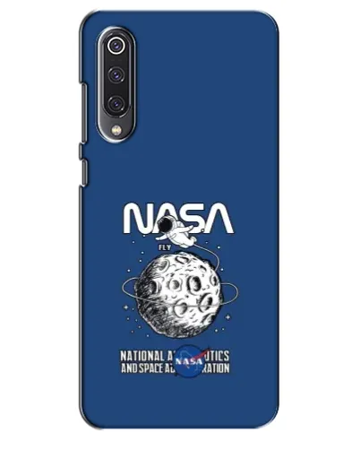 Чехол для Xiaomi Mi 9 SE с картинкой «NASA — лунная миссия»