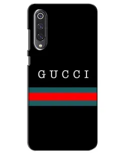 Чехол для Xiaomi Mi 9 SE с картинкой «Gucci — красный пояс»