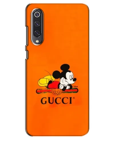 Чехол для Xiaomi Mi 9 SE с картинкой «Микки Маус Gucci — оранж» Чехол для Xiaomi Mi 9 SE с картинкой «Микки Маус Gucci — оранж»