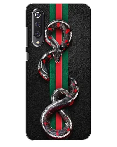 Чехол для Xiaomi Mi 9 SE с картинкой «Gucci — змея на полосе» Чехол для Xiaomi Mi 9 SE с картинкой «Gucci — змея на полосе»