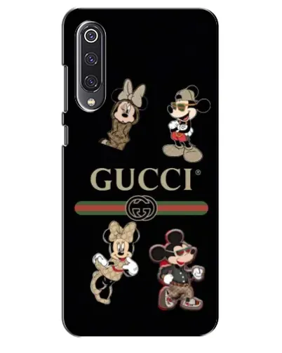 Чехол для Xiaomi Mi 9 SE с картинкой «Gucci — герои Disney и монограмма» Чехол для Xiaomi Mi 9 SE с картинкой «Gucci — герои Disney и монограмма»