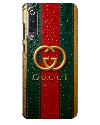 Чехол для Xiaomi Mi 9 SE с картинкой «Gucci — фирменная полоса и золото» Чехол для Xiaomi Mi 9 SE с картинкой «Gucci — фирменная полоса и золото»