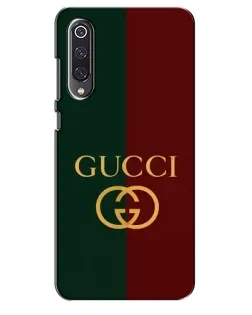 Чехол для Xiaomi Mi 9 SE с картинкой «Gucci — темно-зеленый градиент»