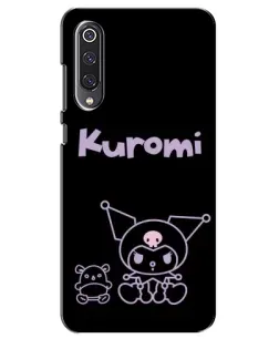 Чехол для Xiaomi Mi 9 SE с картинкой «Kuromi — черный минимализм» Чехол для Xiaomi Mi 9 SE с картинкой «Kuromi — черный минимализм»