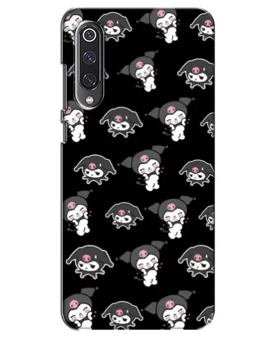 Чехол для Xiaomi Mi 9 SE с картинкой «Черный паттерн Kuromi» Чехол для Xiaomi Mi 9 SE с картинкой «Черный паттерн Kuromi»