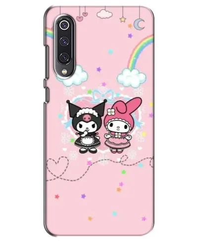 Чехол для Xiaomi Mi 9 SE с картинкой «My Melody и Kuromi» Чехол для Xiaomi Mi 9 SE с картинкой «My Melody и Kuromi»