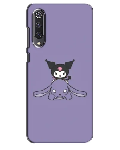 Чехол для Xiaomi Mi 9 SE с картинкой «Kuromi на лиловом фоне» Чехол для Xiaomi Mi 9 SE с картинкой «Kuromi на лиловом фоне»