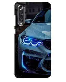 Чехол для Xiaomi Mi 9 SE с картинкой «Взгляд BMW с синими фарами» Чехол для Xiaomi Mi 9 SE с картинкой «Взгляд BMW с синими фарами»