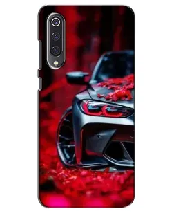 Чехол для Xiaomi Mi 9 SE с картинкой «Спортивная BMW и цветы» Чехол для Xiaomi Mi 9 SE с картинкой «Спортивная BMW и цветы»