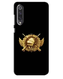 Чехол для Xiaomi Mi 9 SE с картинкой «PUBG — оранжевый градиент»