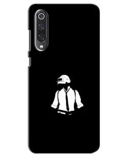 Чехол для Xiaomi Mi 9 SE с картинкой «PUBG — белый шлем»