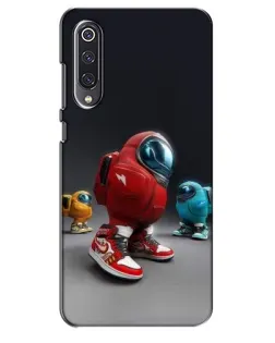 Чехол для Xiaomi Mi 9 SE с картинкой «Among Us — 3D стиль»