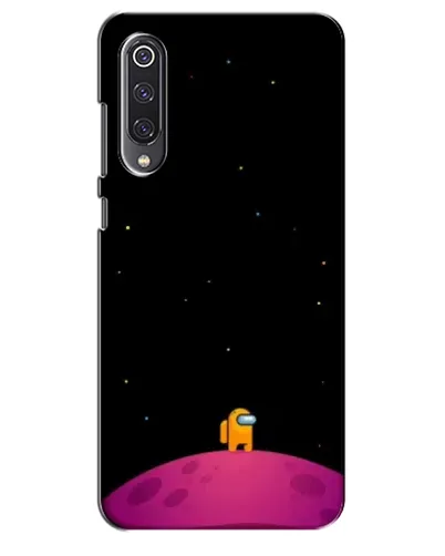 Чехол для Xiaomi Mi 9 SE с картинкой «Одинокий герой на планете»
