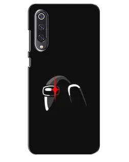 Чехол для Xiaomi Mi 9 SE с картинкой «Among Us шлем»