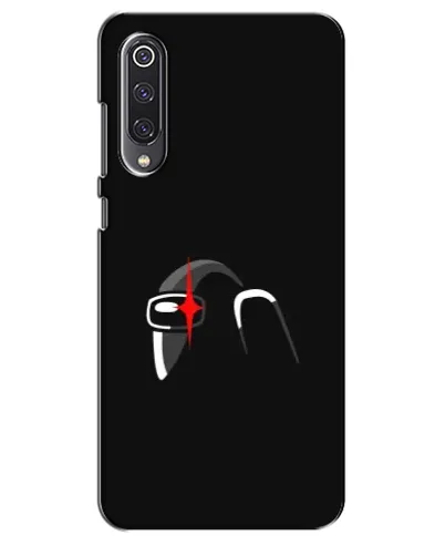 Чехол для Xiaomi Mi 9 SE с картинкой «Among Us шлем»