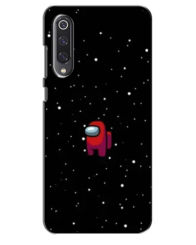 Чехол для Xiaomi Mi 9 SE с картинкой «Красный Among Us»
