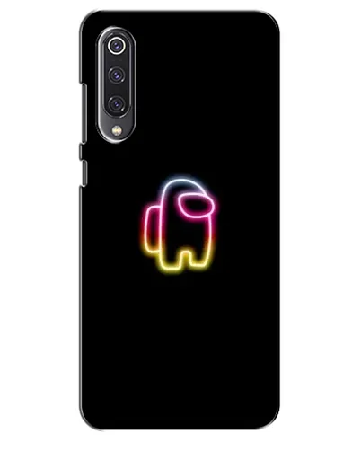 Чехол для Xiaomi Mi 9 SE с картинкой «Among Us градиент»