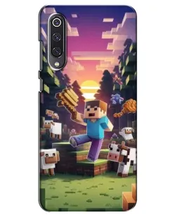 Чехол для Xiaomi Mi 9 SE с картинкой «Стив на ферме» Чехол для Xiaomi Mi 9 SE с картинкой «Стив на ферме»