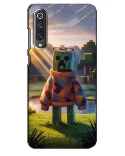 Чехол для Xiaomi Mi 9 SE с картинкой «Крипер в свитере» Чехол для Xiaomi Mi 9 SE с картинкой «Крипер в свитере»
