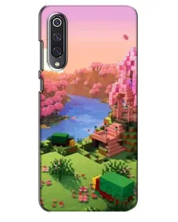 Чехол для Xiaomi Mi 9 SE с картинкой «Розовое дерево Minecraft» Чехол для Xiaomi Mi 9 SE с картинкой «Розовое дерево Minecraft»