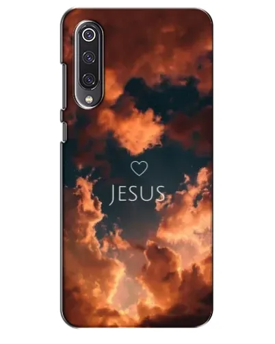 Чехол для Xiaomi Mi 9 SE с картинкой «Сияние Имени Jesus»