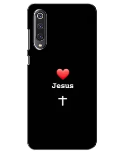 Чехол для Xiaomi Mi 9 SE с картинкой «Сердце - Jesus» Чехол для Xiaomi Mi 9 SE с картинкой «Сердце - Jesus»