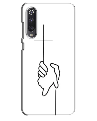 Чехол для Xiaomi Mi 9 SE с картинкой «Рука держит»