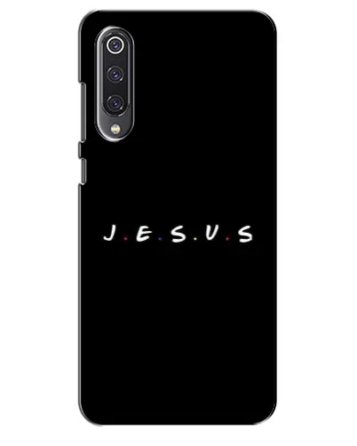 Чехол для Xiaomi Mi 9 SE с картинкой «Точки веры J.E.S.U.S.»