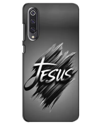 Чехол для Xiaomi Mi 9 SE с картинкой «Надпись Jesus Graffiti»